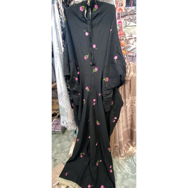 mukena terusan jumbo