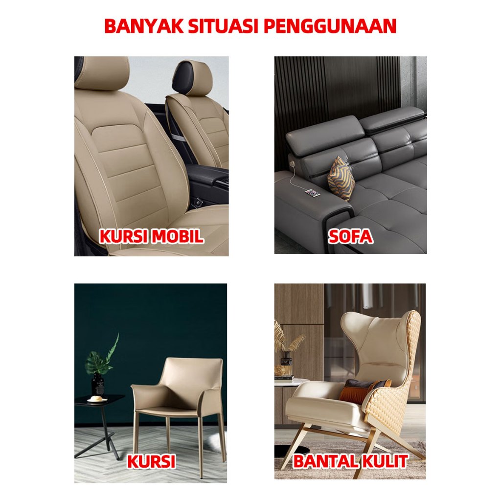 Istimewalakban sofa kulit perbaikan kulit leather repair stiker kulit motif sofa cover
