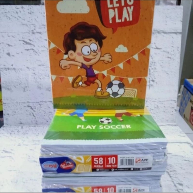 

BLUETOYS BUKU TULIS SIDU 58 LEMBAR/PACK/10 BUKU/ALAT TULIS SEKOLAH