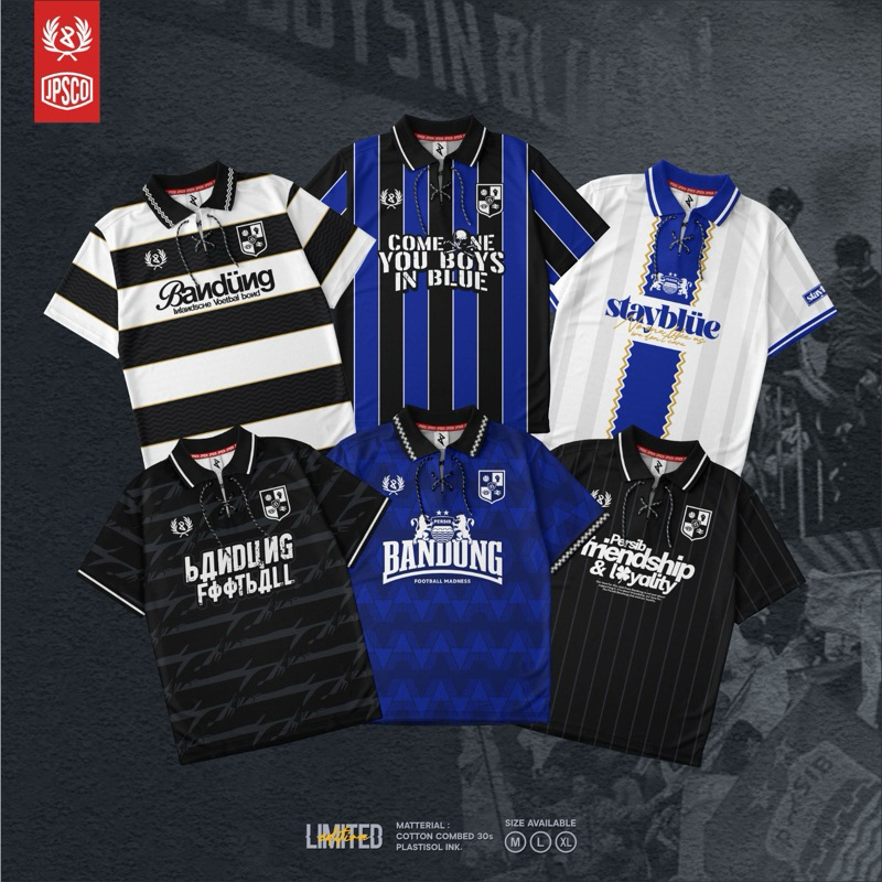 JERSEY VINTAGE PERSIB // PERSIB SERIES // BOBOTOH // KAOS RETRO // BIVB // STAY BLUE // BANDUNG FOOT