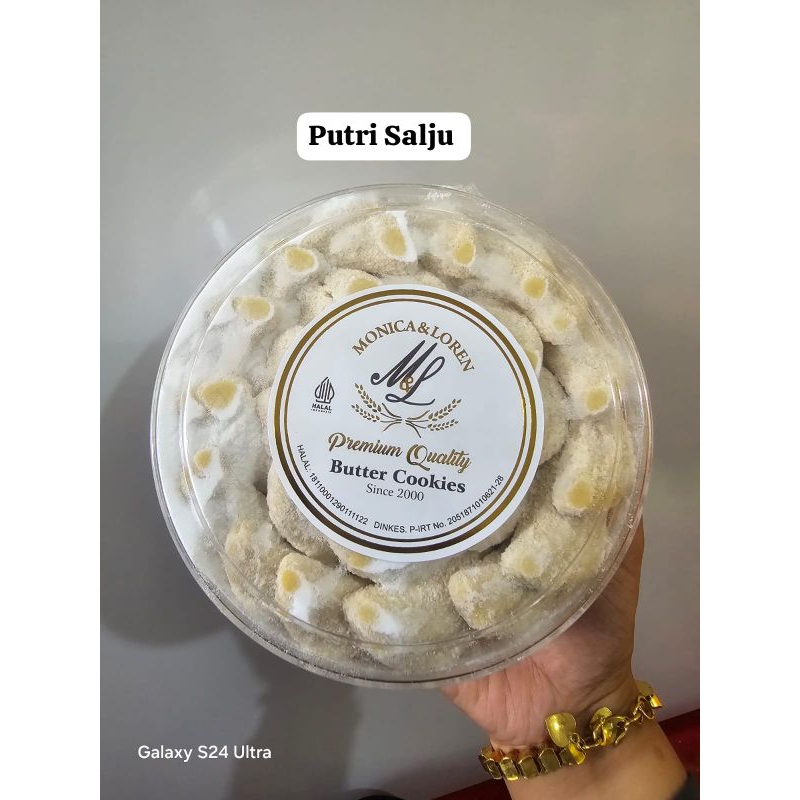 

kue putri salju monica loren premium
