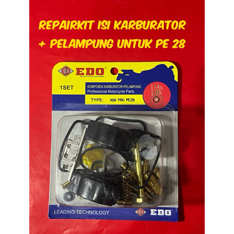 REPAIR KIT ISI KARBURATOR + PELAMPUNG UNTUK PE 28