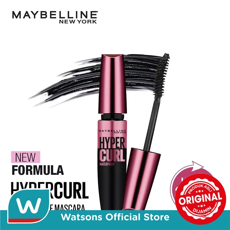Maybelline Volum Express Maybelline Mascara Hypercurl Waterproof - Black