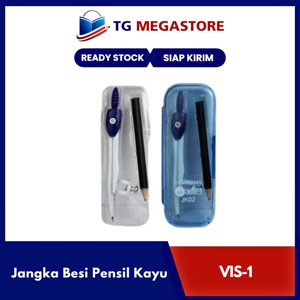 

Jangka Besi Pensil Kayu Vis-1 - JK02