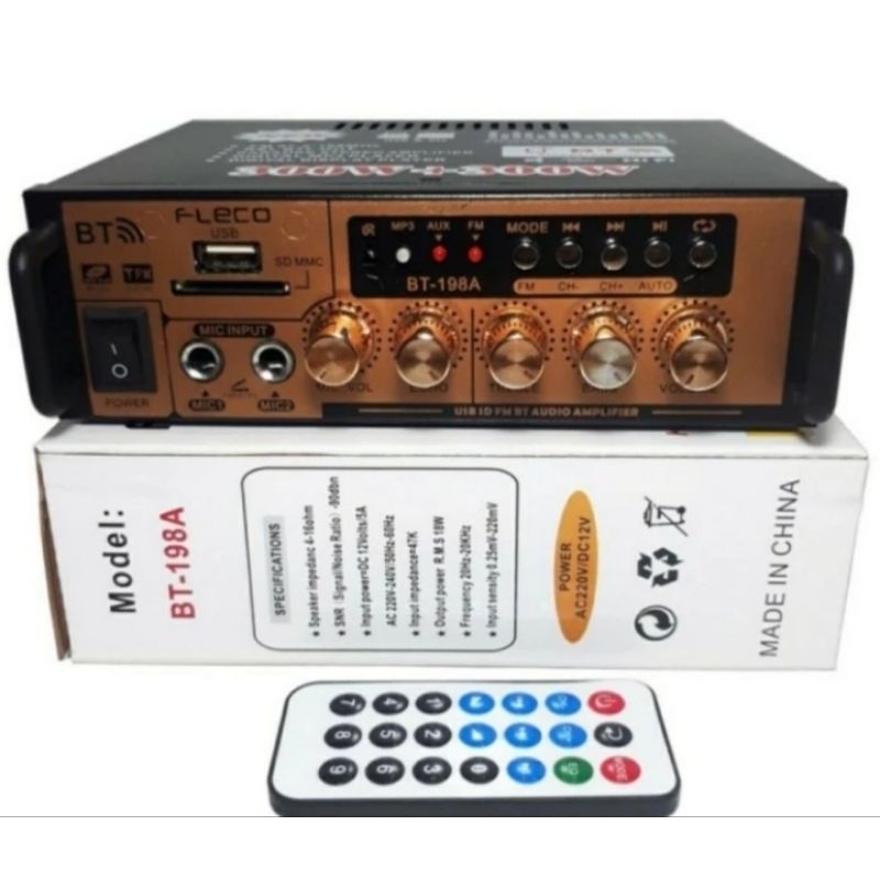 power amplifier blutut fleco BT198A