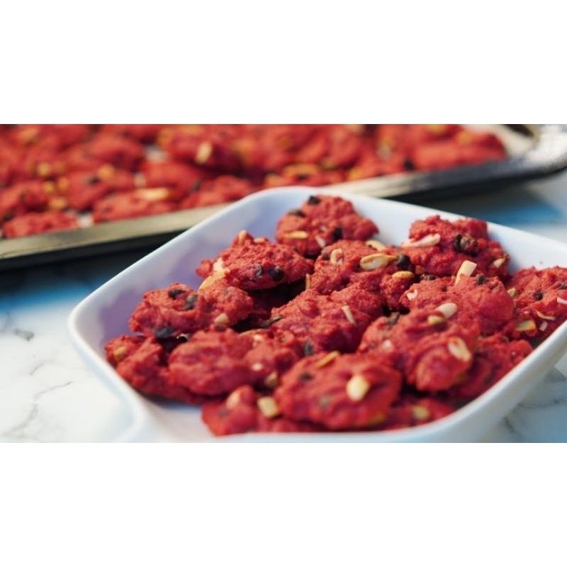 

Redvelvet Almondchips Cookies