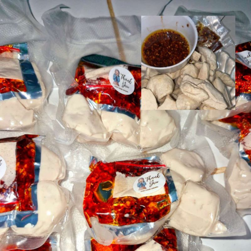 

BASRENG MENTAH 5 BIJI + CHILI OIL