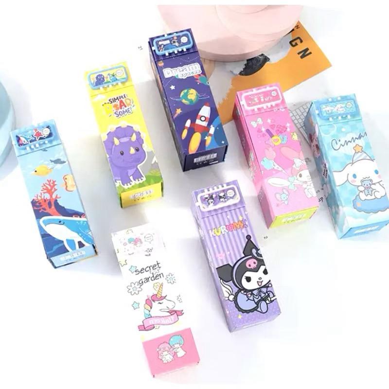 ensil Case Password Aneka Karakter  / Tempat Pensil bisa dikunci / Kotak Pensil Anak