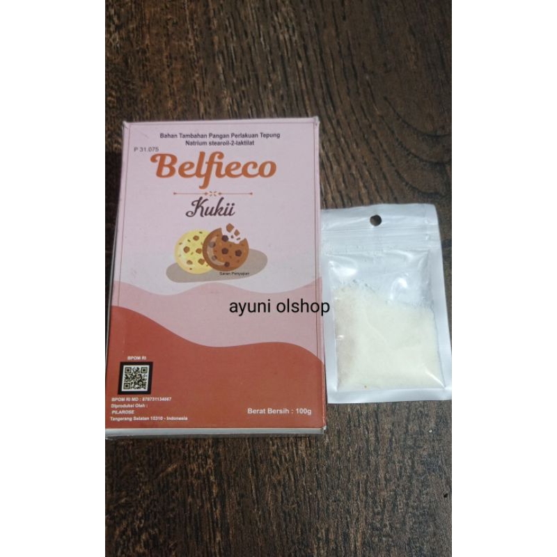 

Belfieco kukii perenyah kue kering (REPACK 5gr)