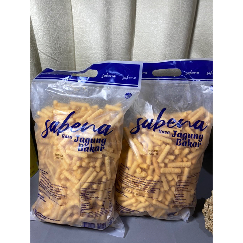 

SABENA kemasan 340g jagung bakar balado Food Pedas Makanan Snack Cemilan Kering Keripik Goreng