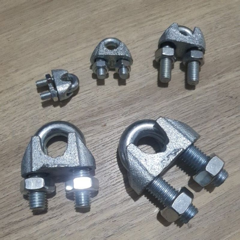 Klem Seling Klem Kabel Seling Kuku Macan Wire Rope Clip