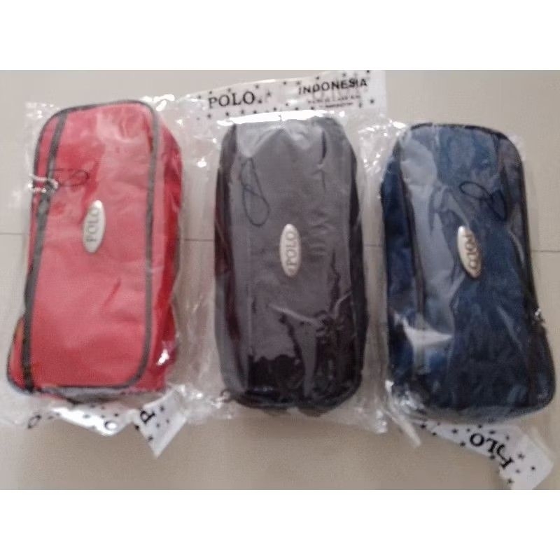 

Tepak Pensil/Tempat Pensil Kain Polo Ju 501 Model Unisex