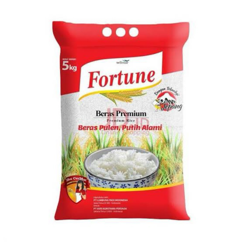 

Beras Fortune Premium 5kg White Rice