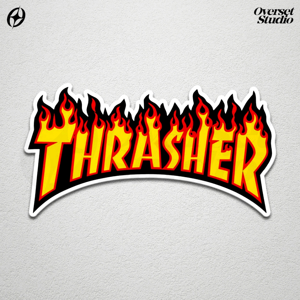 

(GRATIS ONGKIR & COD) Stiker Sticker Thrasher / Sticker Brand Logo Thrasher Hypebeast / Sticker Vinyl Glossy / Sticker Aesthetic / Sticker Band / Stiker Brand Lokal / Stiker Satuan / Sticker Custom / Sticker Helm / Stiker Tumbler / Stiker Anti Air