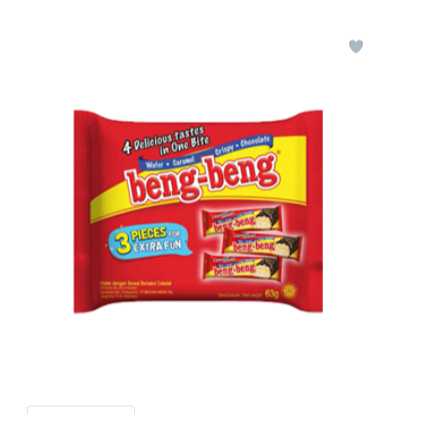 

BENG-BENG WAFER CHOCOLATE PCK 3x20g