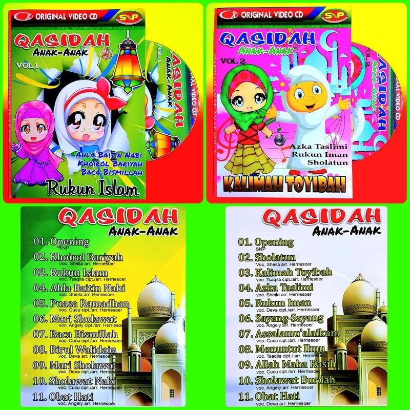 KASET VCD QASIDAH ANAK-VCD QASIDAH ANAK-KASET DVD LAGU QASIDAH ANAK-KASET VCD QASIDAH ORIGINAL-KASET