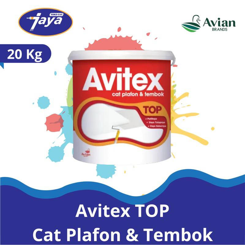 Avitex TOP Cat plafon & Tembok 20Kg
