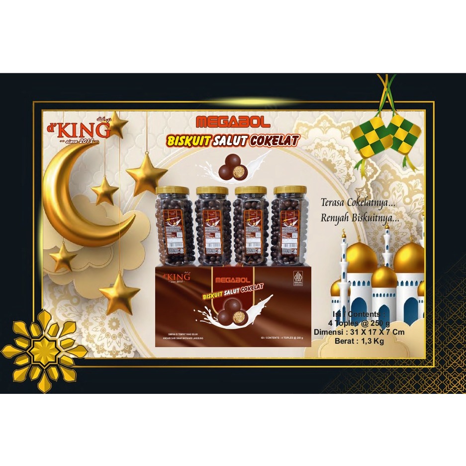 

D'King Megabol Coklat