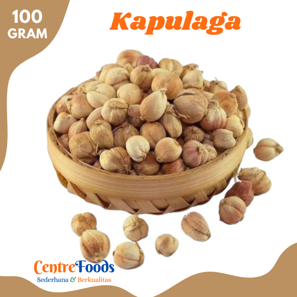 

KAPULAGA Putih - Kapulaga Lokal Putih Organik | 100gr [ Harga Per BKS ]