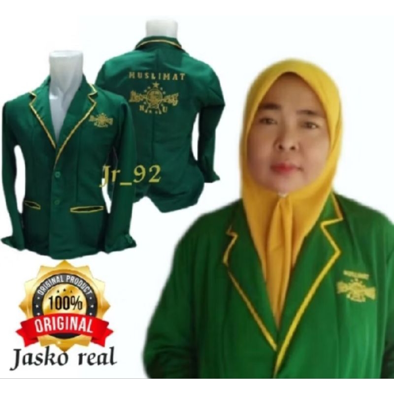 Jaz almamater bordir muslimat NU patayat ansor NU(Bisa+nama)