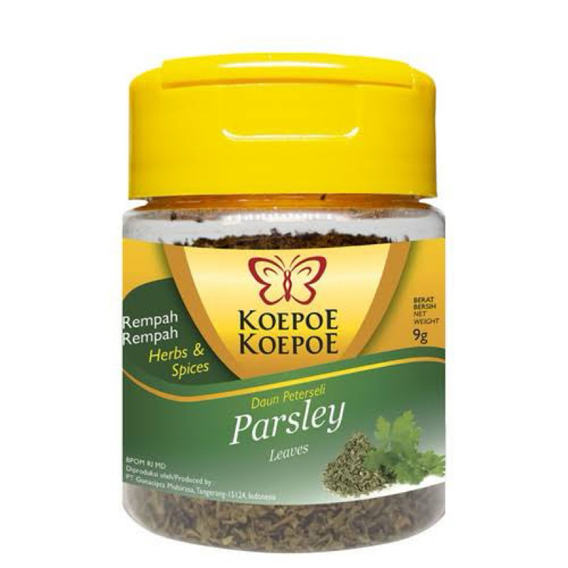

parsley kering koepoe koepoe 9 gr