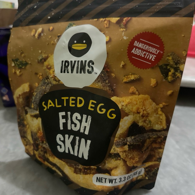 

irvins salted egg fish skin