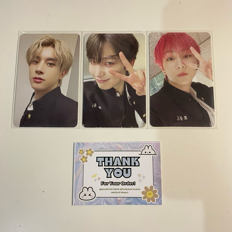 PHOTOCARD ENHYPEN MEMORIES: STEP 2 DVD GAKURAN JAKE SUNOO JUNGWON