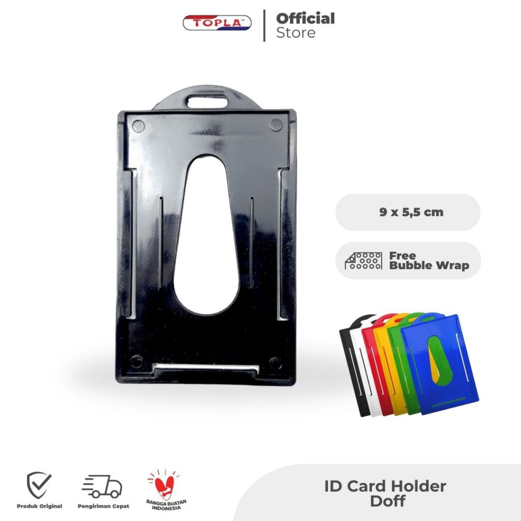 

Id card 002 doff tempat kartu nama tanda pengenal