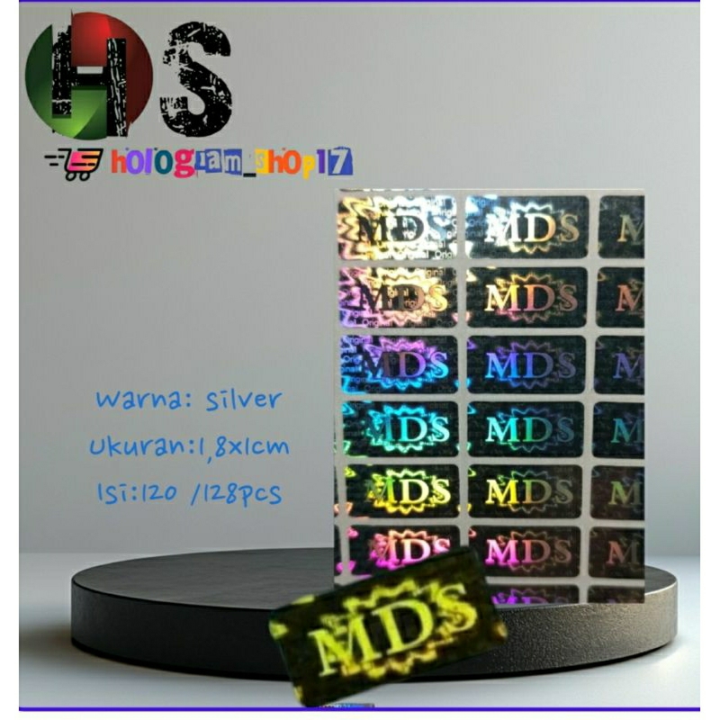 

stiker hologram MDS