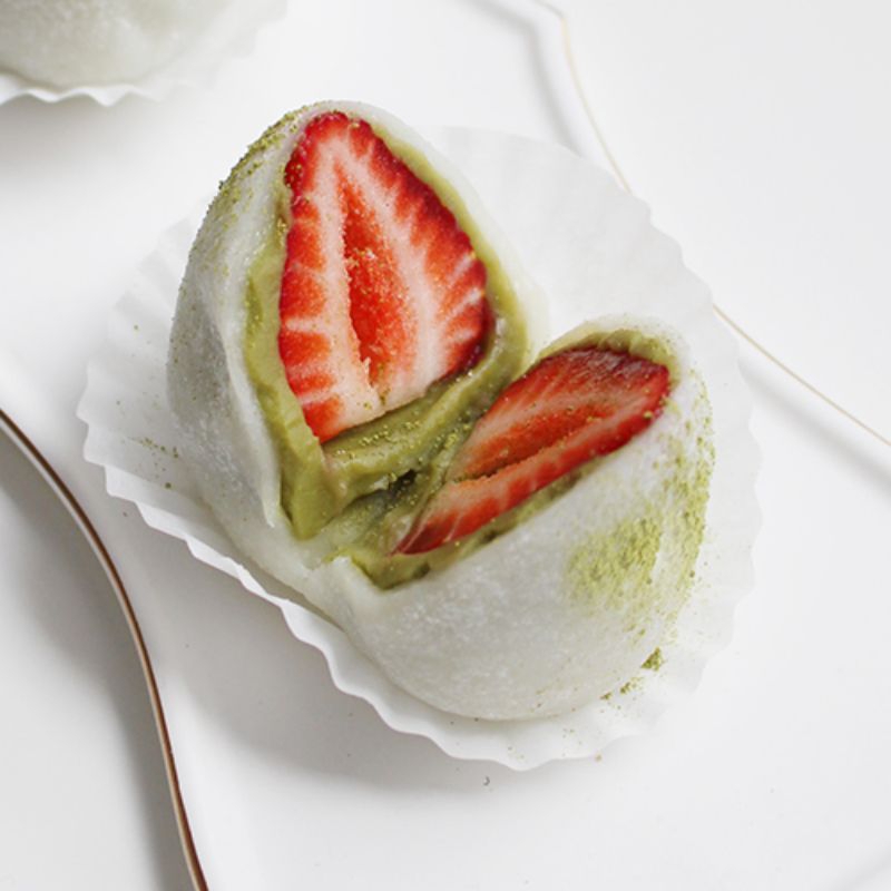 

READY Mochi Daifuku Matcha Stroberi Lumer / MatchaBerry Strawberry