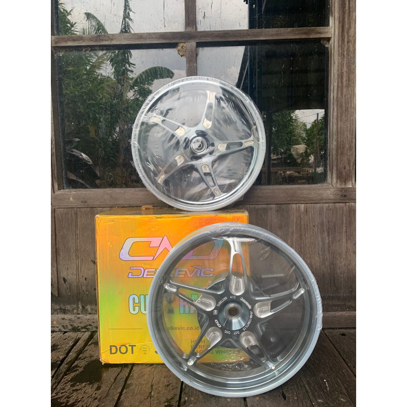 Velg delkevic kspeed bintang hitam BEAT / SCOOPY / GENIO