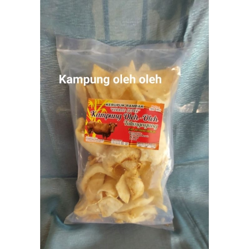 

Krupuk rambak kerbau no.2 berat 100gram