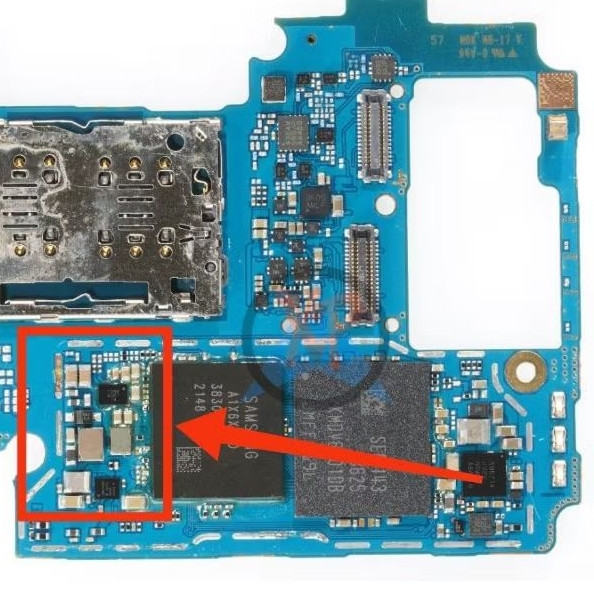 modul blok ic lampu lcd samsung a12 a12s a21s a13 ic lm36274