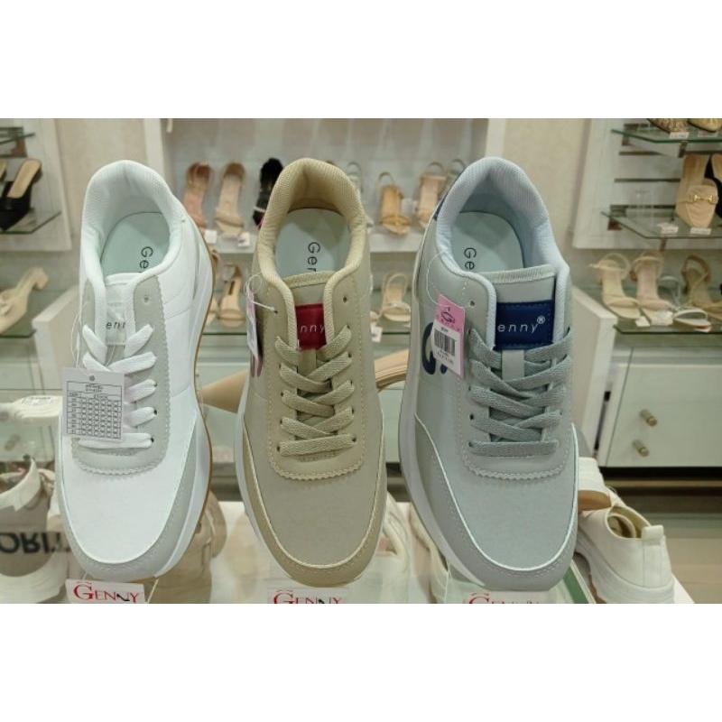 Genny sepatu sneakers wanita original
