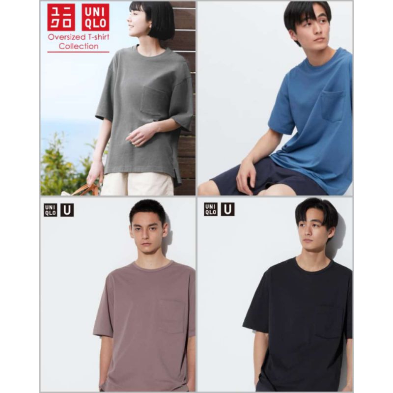 Kaos Uniqlo Pocket