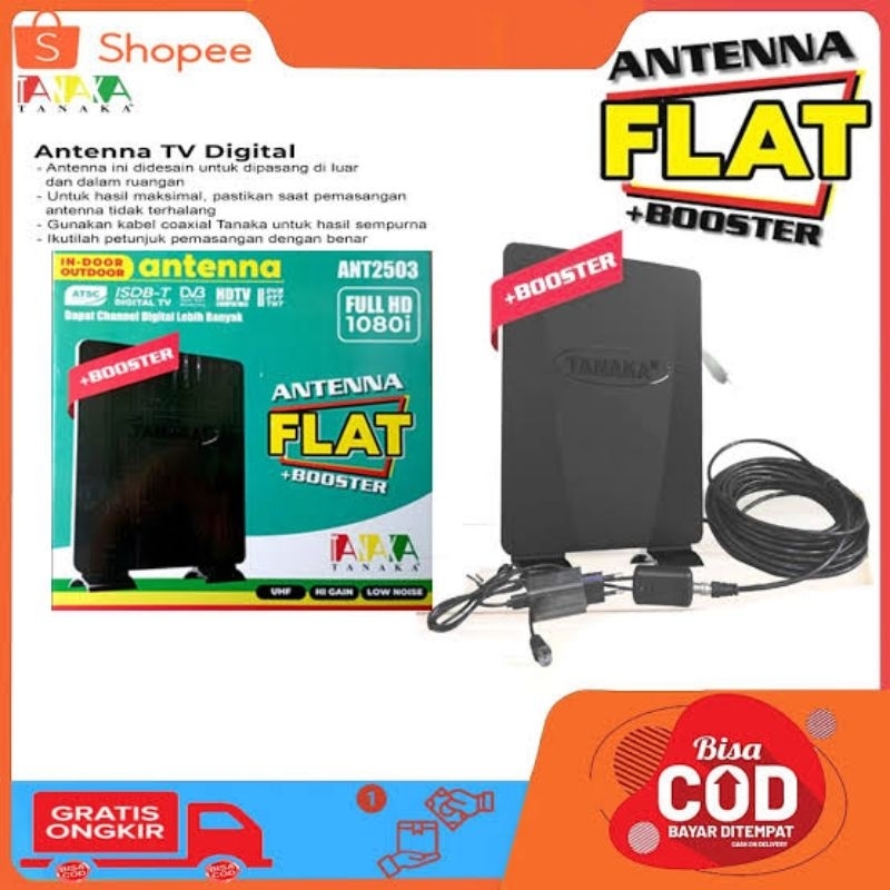 Antena TV Digital Tanaka / Antena Kotak / Antena Flat /