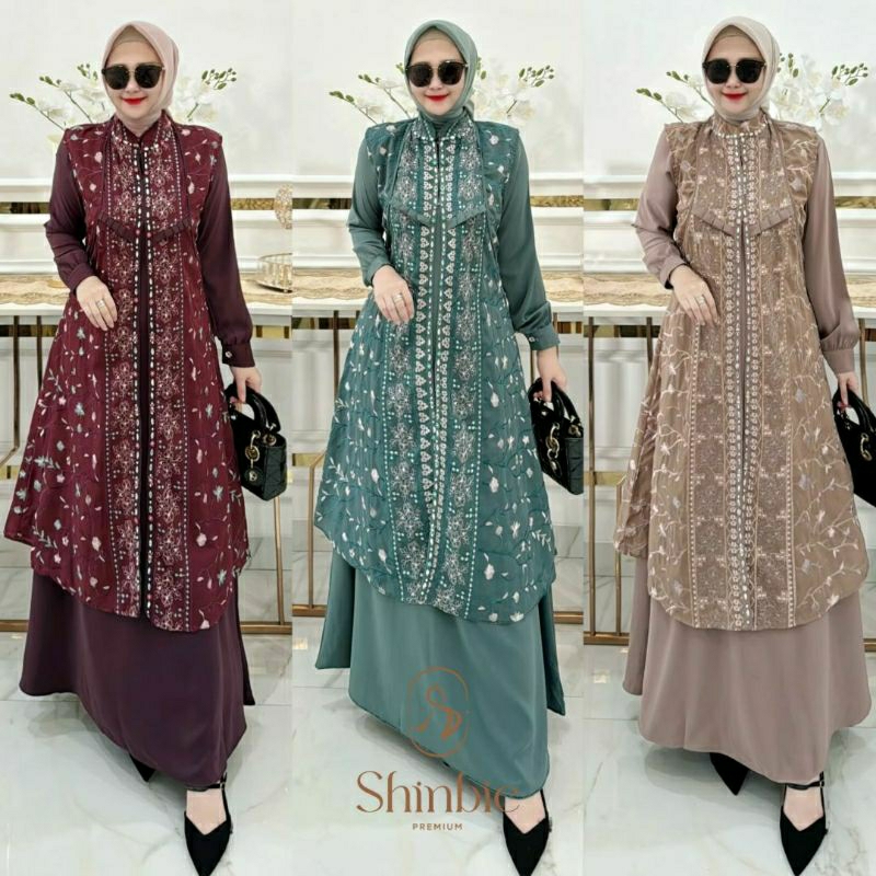 BAJU MUSLIM MEWAH/BAJU MUSLIM ORIGINAL/DRESS MUSLIM MEWAH/DRESS MUSLIM ORIGINAL