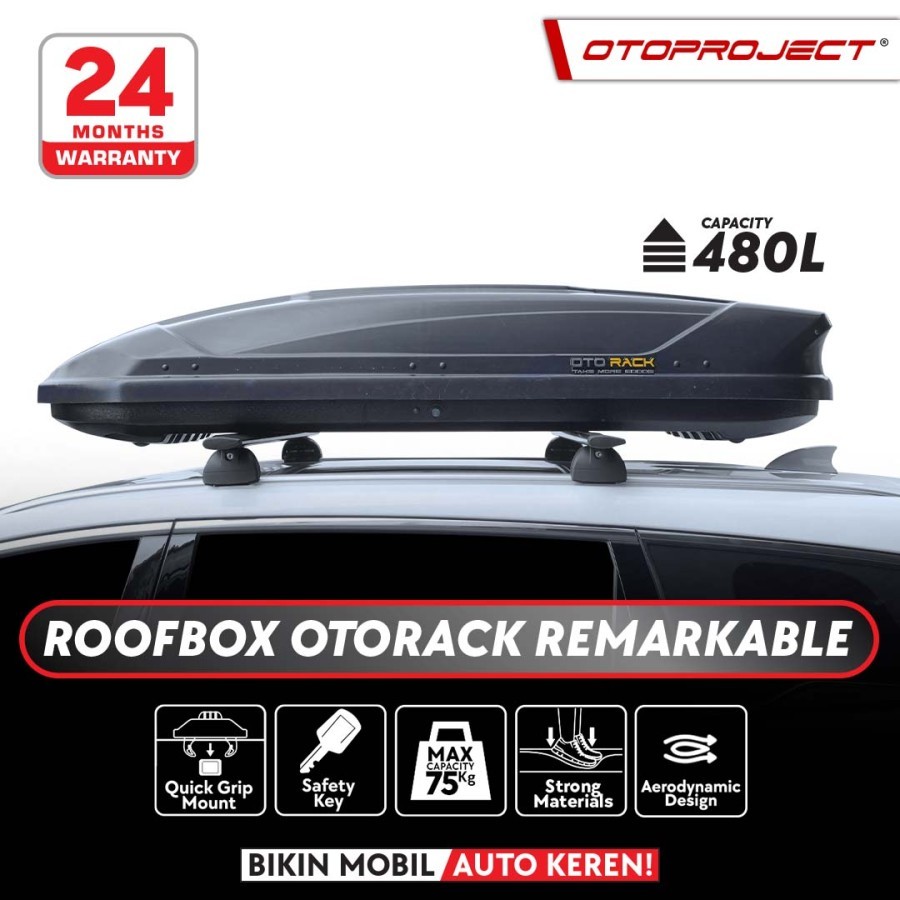 Promo Ramadhan Roofbox / Roofbox Remarkable Style 450 L Otorack