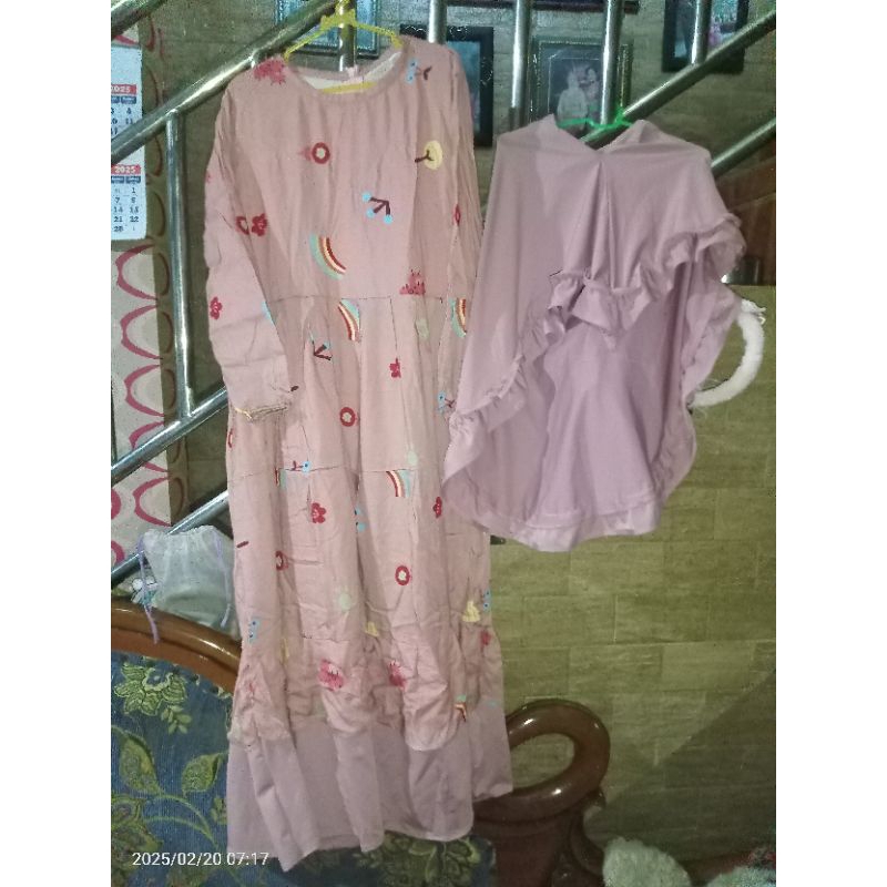 GAMIS ANAK PLUS KRUDUNG BERGO