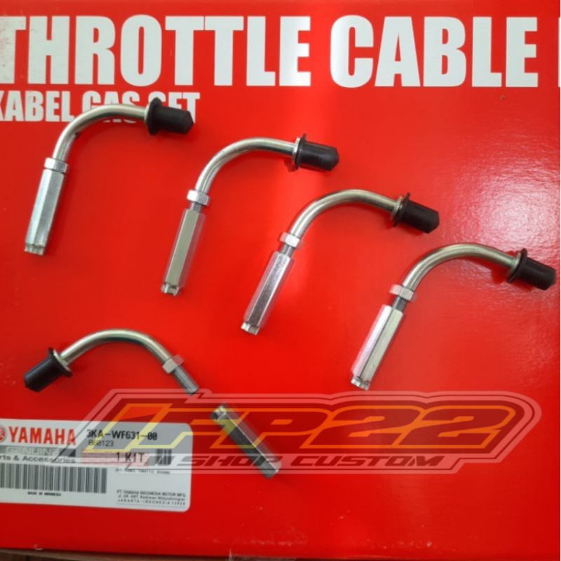 Stelan gas atas original yamaha RX KING | KABEL GAS RX KING