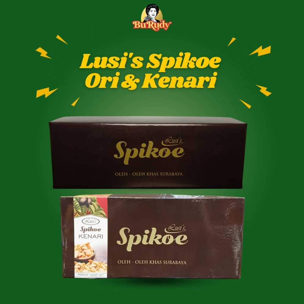 

Lusi's Spikoe Oleh-Oleh Khas Surabaya | Varian Kecil dan Kenari Spesial