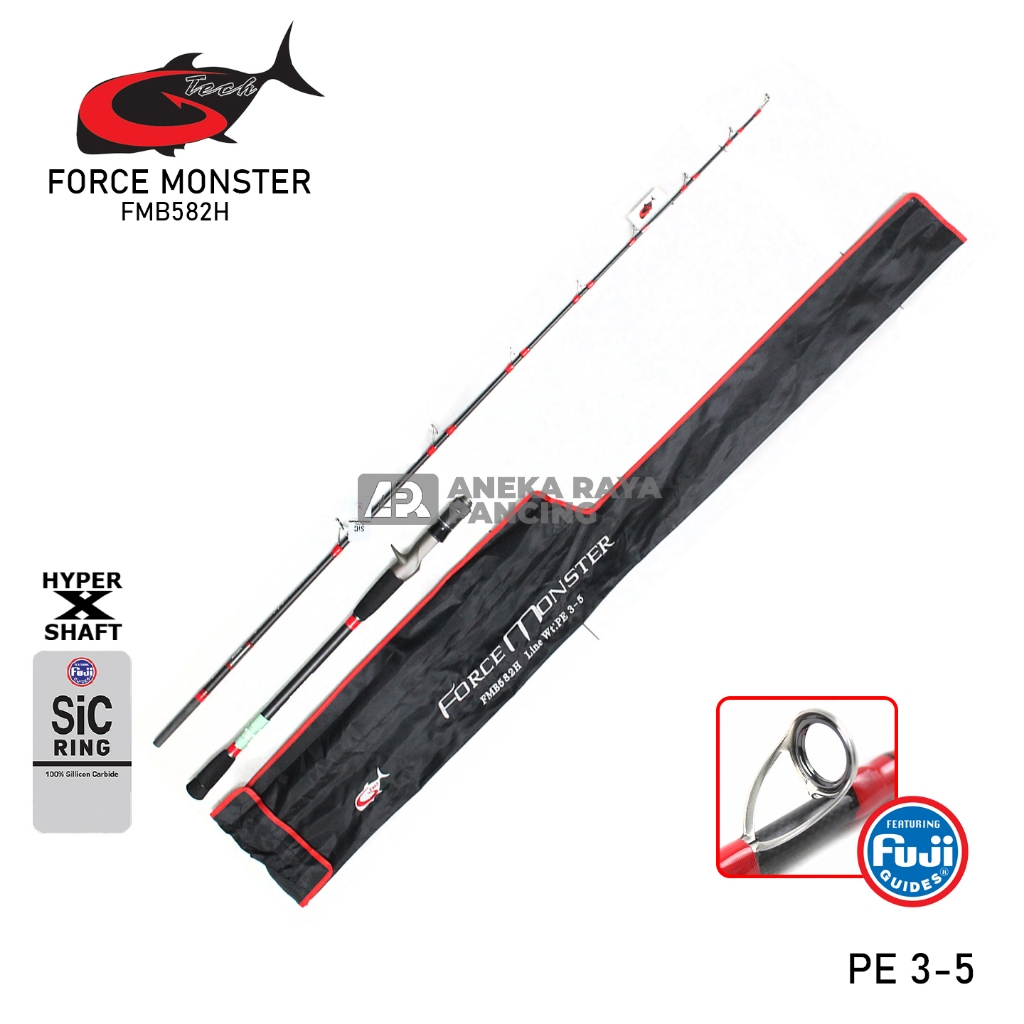 JORAN TIPE BC DAN SPINNING G-TECH FORCE MONSTER