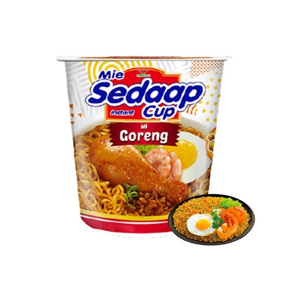 

Sedaap Cup Mie Goreng Instan 83 Gr