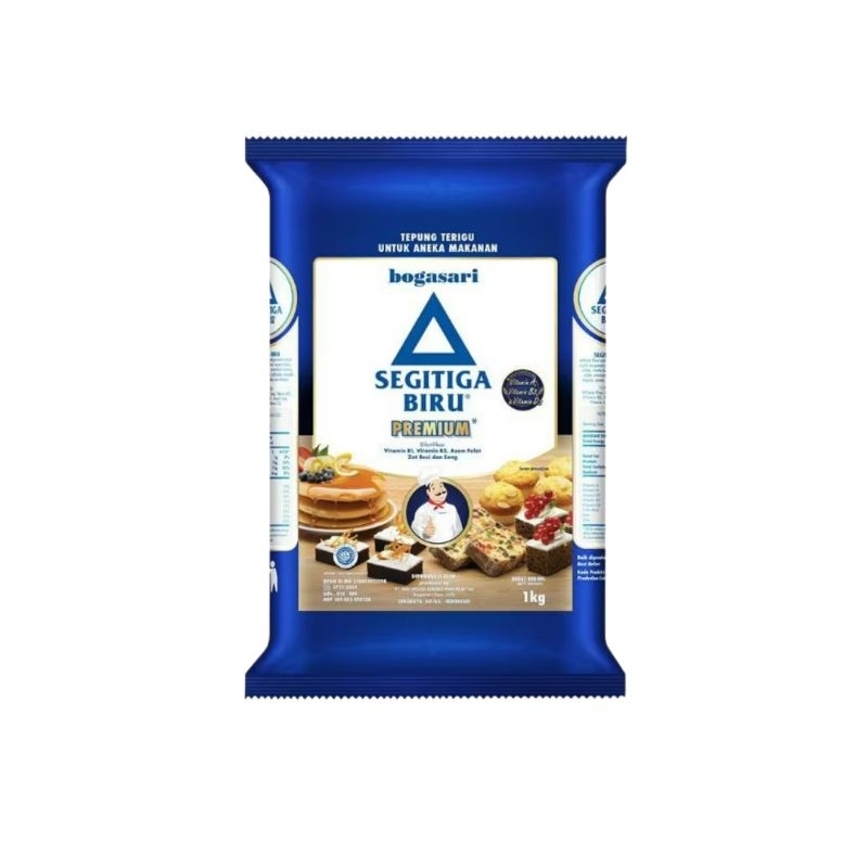 

TEPUNG TERIGU SEGITIGA BIRU PREMIUM 1KG