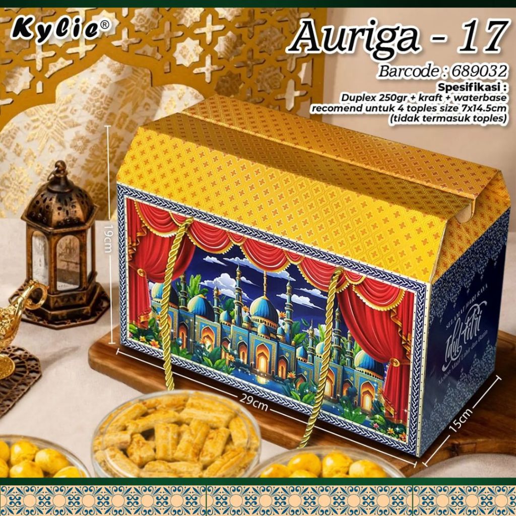 

BOX HAMPERS IDUL FITRI 2025 / DUS BOX HAMPERS LEBARAN / DUS BOX HAMPERS KUE KERING / DUS BOX HAMPERS TOPLES IDUL FITRI - AURIGA 17 MURAH BERKUALITAS