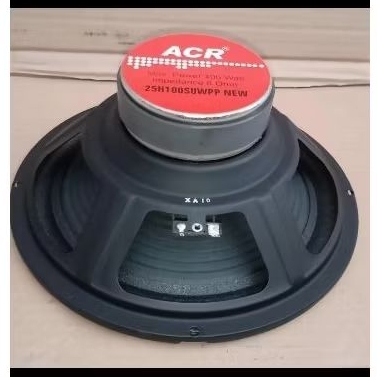 Speaker ACR 10 inch 25H100SUWPP ACR PRO NEW ACR 400 WATT