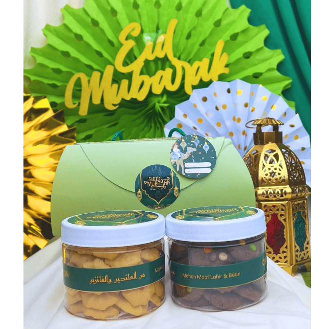 

Parsel Ramadan / Idulfitri Kue Kering Hampers - Paket Jannah - Cherlin Bakery