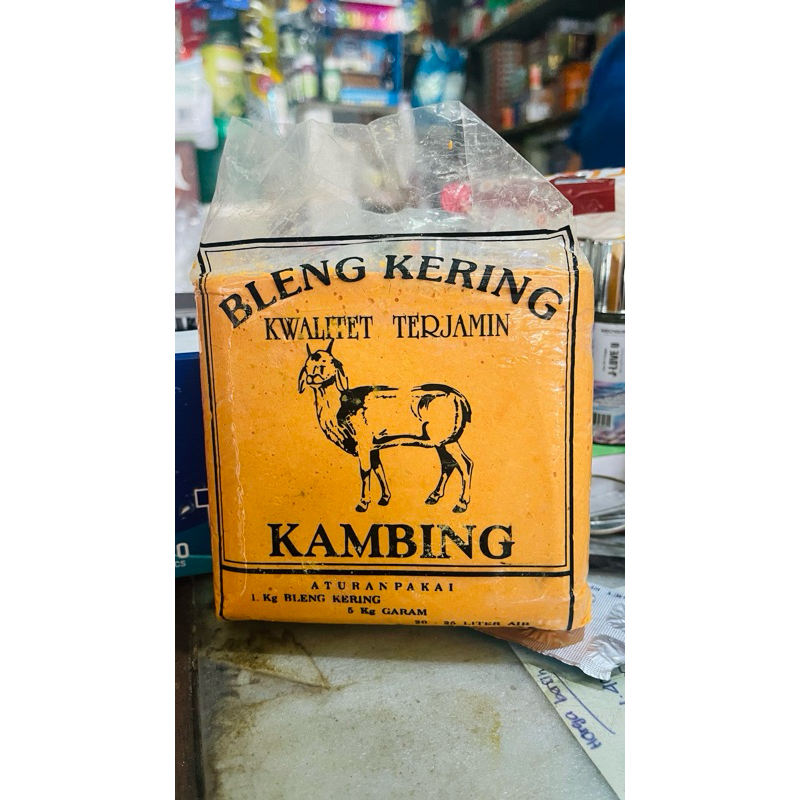 Uyah bleng merk kambing 1kg / Garam Bleng kering