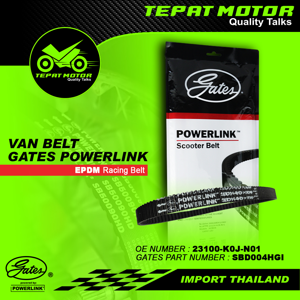 VANBELT VAN BELT V BELT FANBELT HONDA GENIO / BEAT DELUXE 2020-21 / BEAT STREET 2021 / SCOOPY 2021 K
