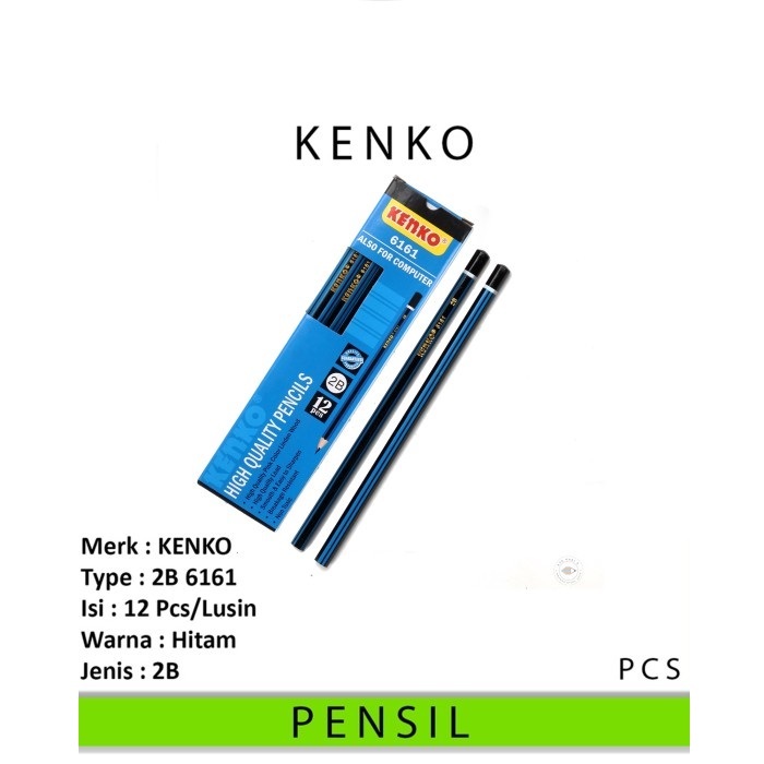 

Pensil 2B 6161 KENKO